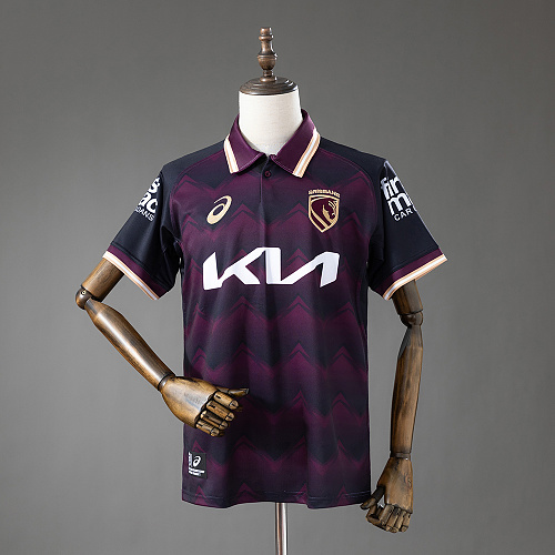 NRL Brisbane Broncos 2026 Men's Club World Cup Challenge Camisa S-7XL