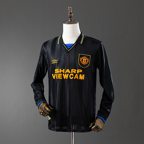 Retrô Manga longa M-U 93/95 Visitante S-XXL