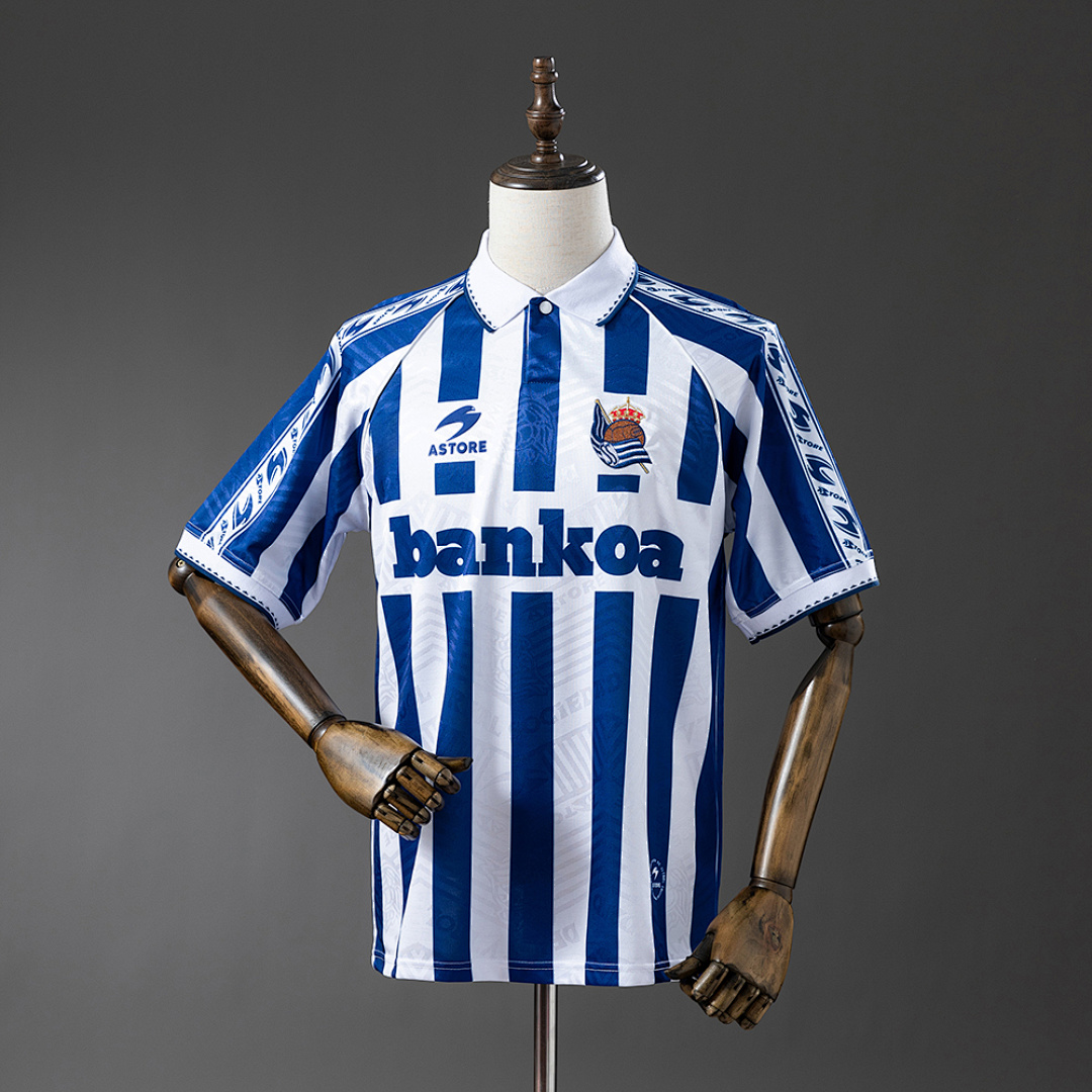 Retrô Real Sociedad 94/95 Titular S-XXL, foto 1