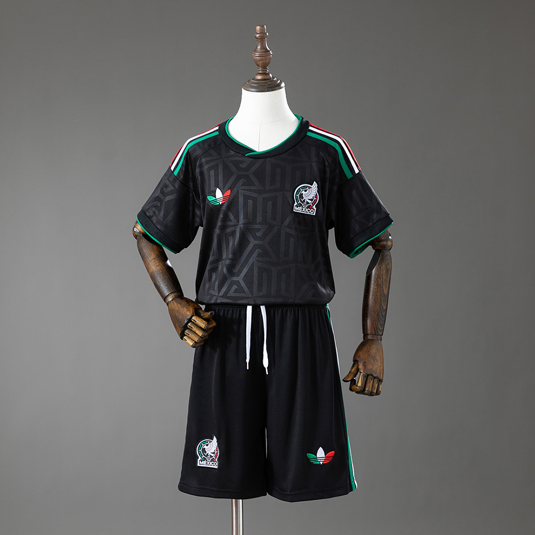 Mexico 2026 Terceira Kit infantil Tamanho 16-28, foto 1