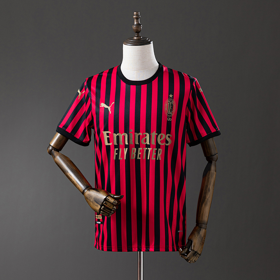 AC Milan 120th Anniversary Retrô Camisa S-XXL, foto 1