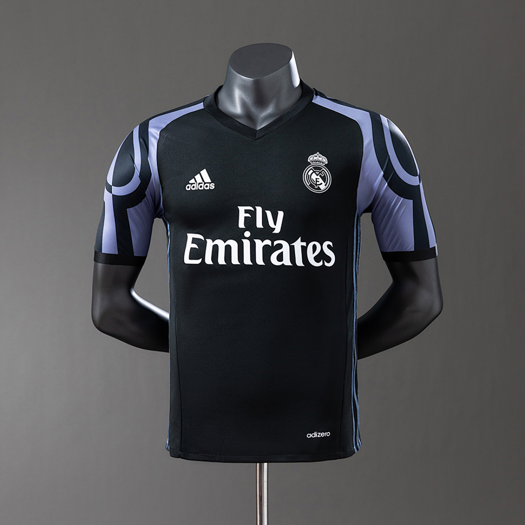 Real Madrid 16/17 Terceira Versão jogador Retrô Camisa S-3XL, foto 1