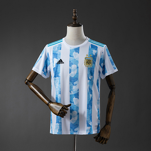 Argentina 2021 Titular Retrô Camisa S-XXL