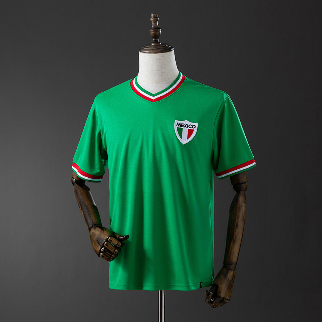 Retrô 1970 Mexico Titular S-XXL, foto 1