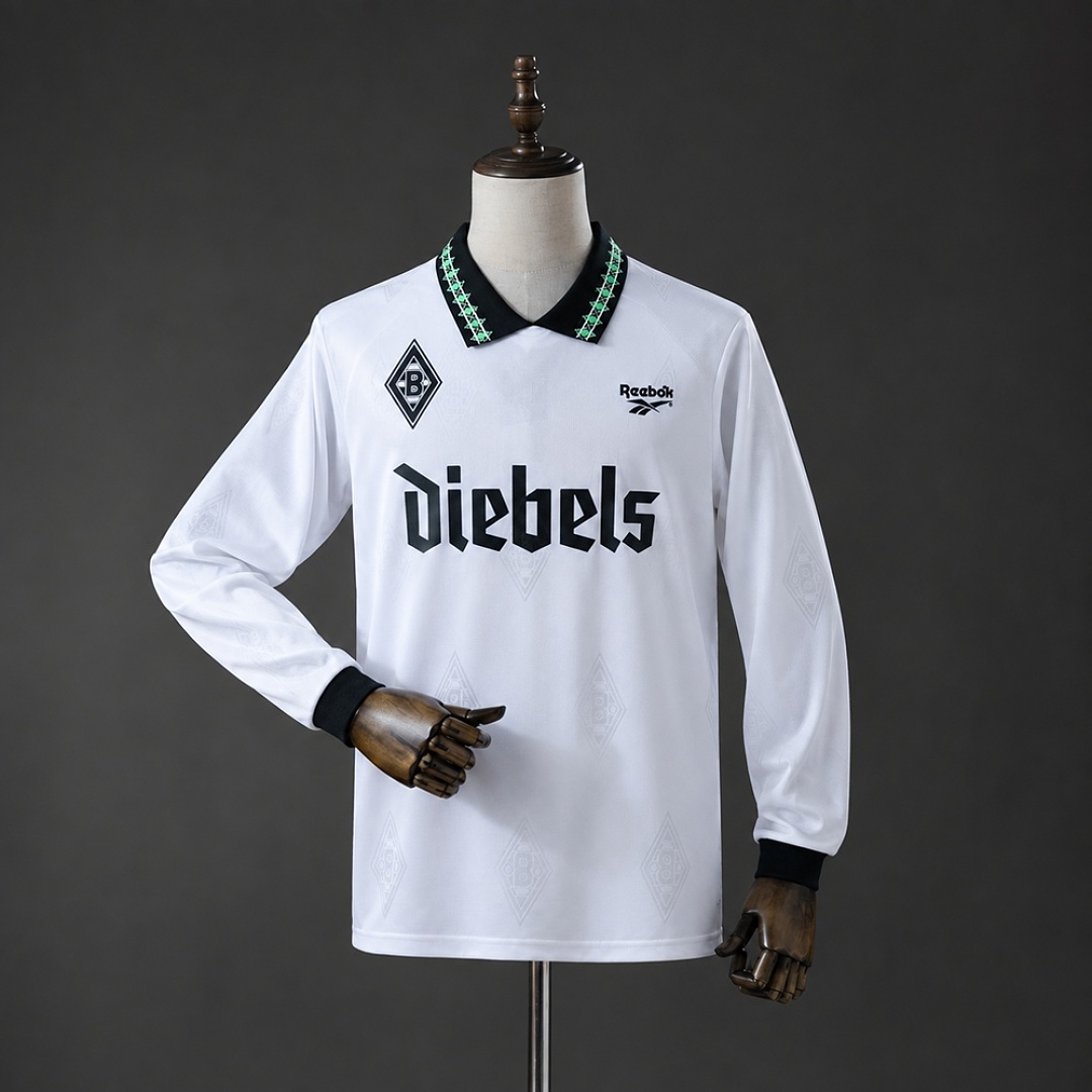Retrô Werder Bremen 95/96 Titular Manga longa Camisa S-XXL, foto 1