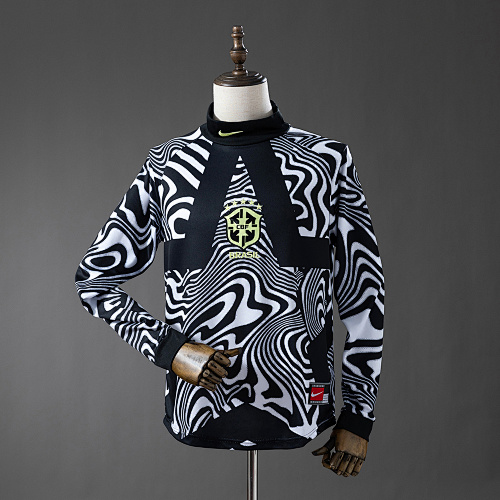 Brazil 2026 Goleiro Manga longa Camisa S-XXL