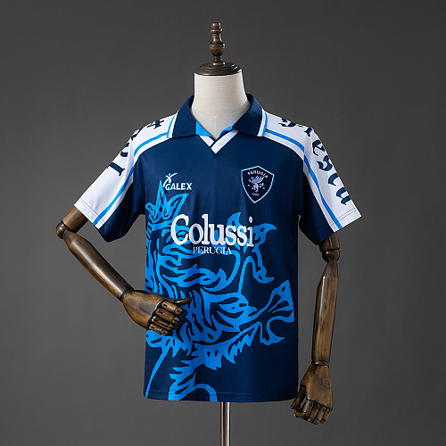 Perugia 97/98 Visitante Retrô Camisa S-XXL