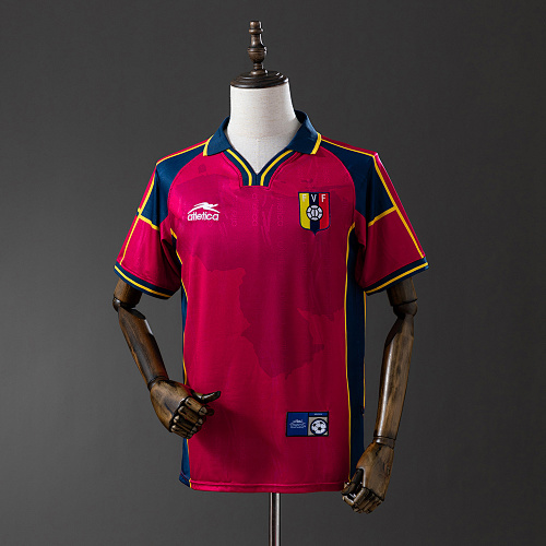 Venezuela 2000 Titular Retrô Camisa S-XXL