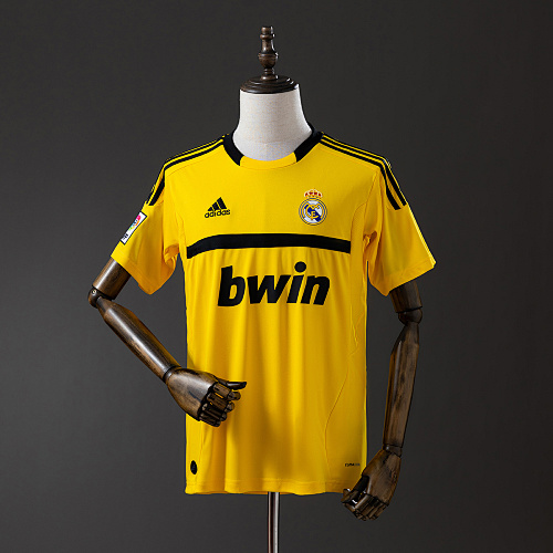Retrô Real Madrid 11/12 Goleiro Yellow S-XXL