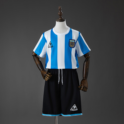 Argentina 1986 Titular Retrô Kit infantil Tamanho 16-28