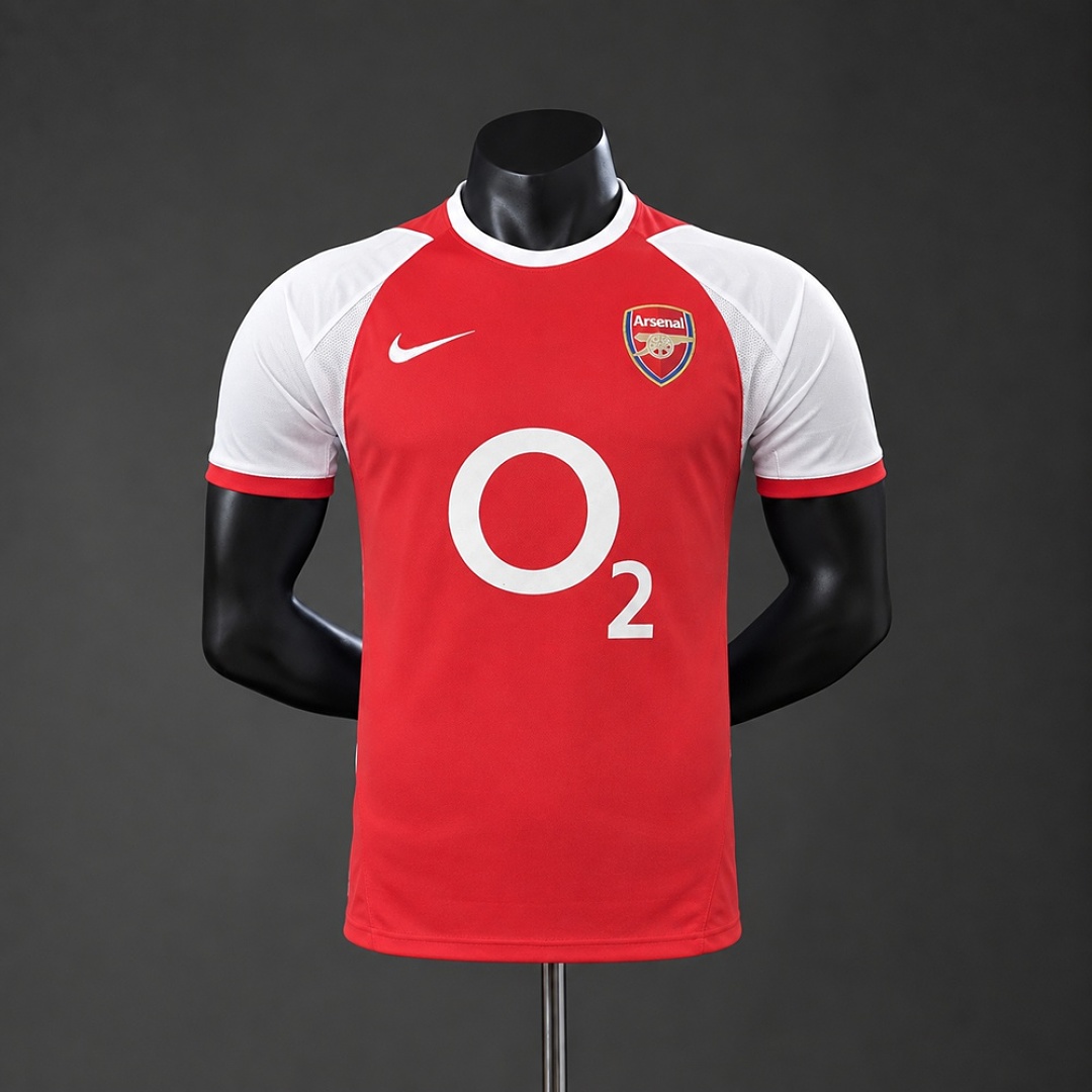 Retrô Arsenal 02/03 Titular Versão jogador Camisa S-XXL, foto 1