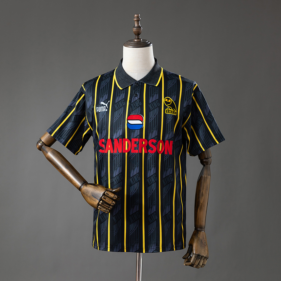 Sheffield Wednesday 93/95 Visitante Retrô Camisa S-XXL, foto 1
