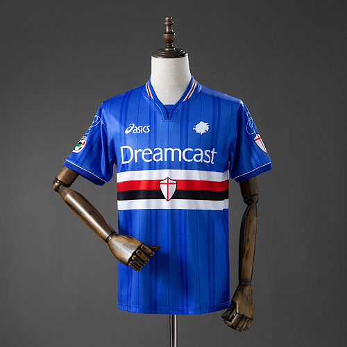 Sampdoria 00/01 Titular Retrô Camisa S-XXL