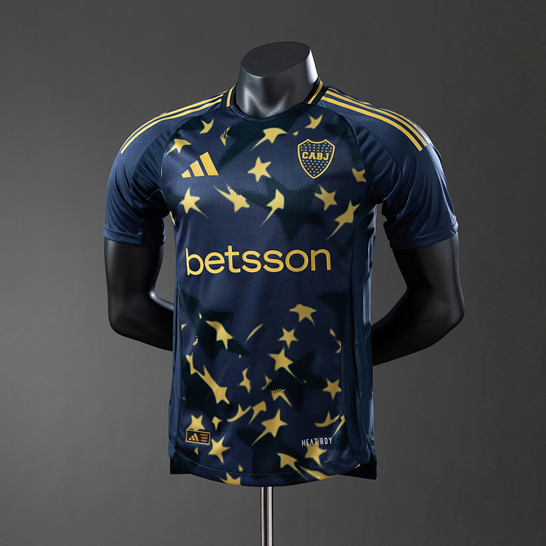 Boca Juniors 25/26 second Visitante Versão jogador Camisa S-3XL, foto 1