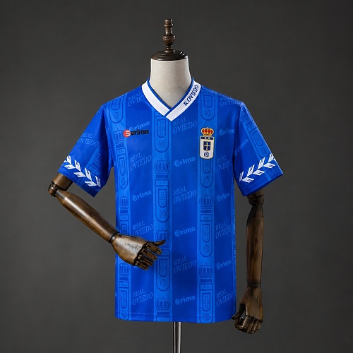Retrô Real Oviedo 98/99 Titular Camisa S-XXL