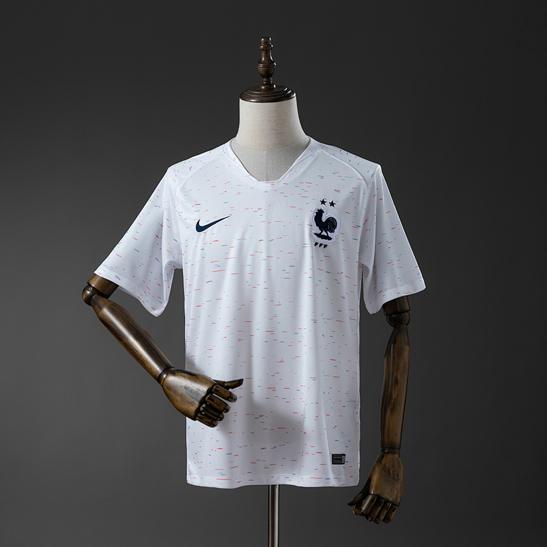 France 2018 Visitante Retrô Camisa S-XXL, foto 1