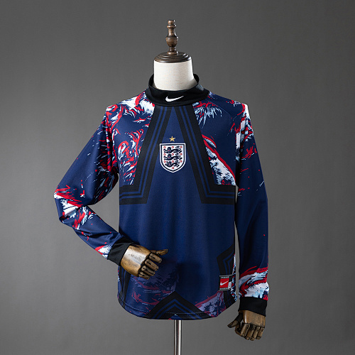 England 2026 Goleiro Manga longa Camisa S-XXL