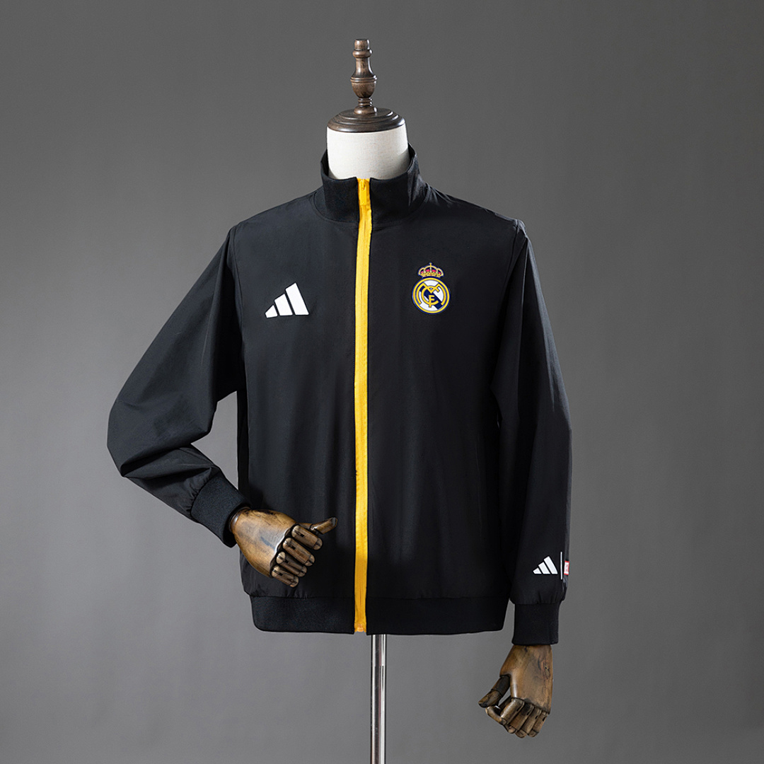 Real Madrid 25/26 Windbreaker - Black S-3XL, foto 1
