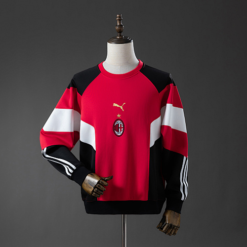 AC Milan 25/26 Manga longa Sweatshirt - Red M-4XL