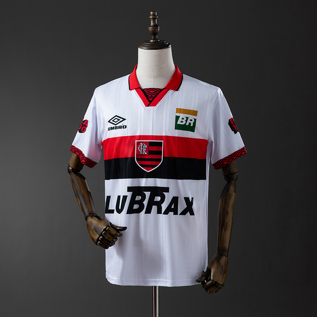 Flamengo 1995 Visitante Retrô Camisa S-XXL, foto 1