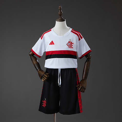 Flamengo 26/27 Visitante Kit infantil Tamanho 16-28
