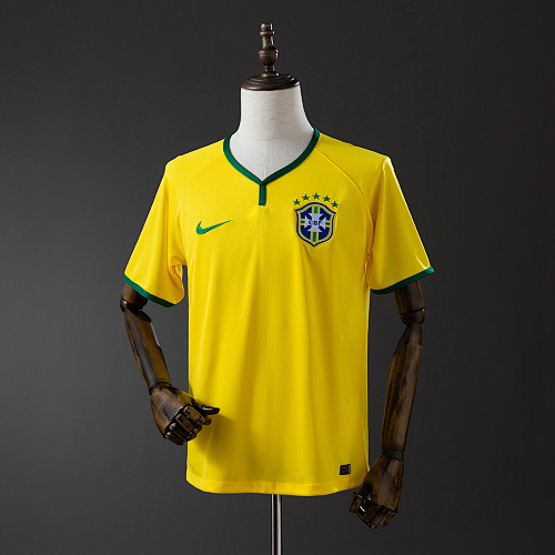 Brazil 2014 Titular Retrô Camisa S-XXL