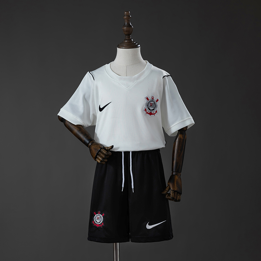 Corinthians 26/27 Titular Kit infantil Tamanho 16-28, foto 1