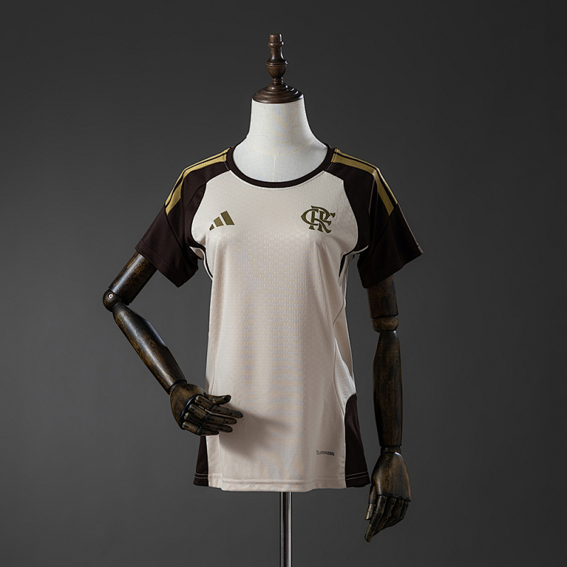 Flamengo 26/27 Feminina Training Camisa - Apricot S-XXL