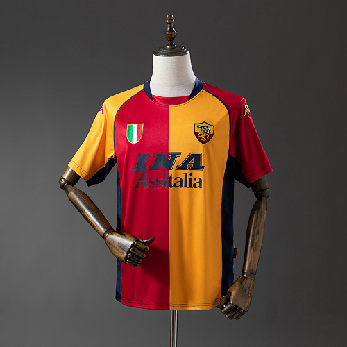 Roma 01/02 Champion Edition Retrô Camisa S-XXL