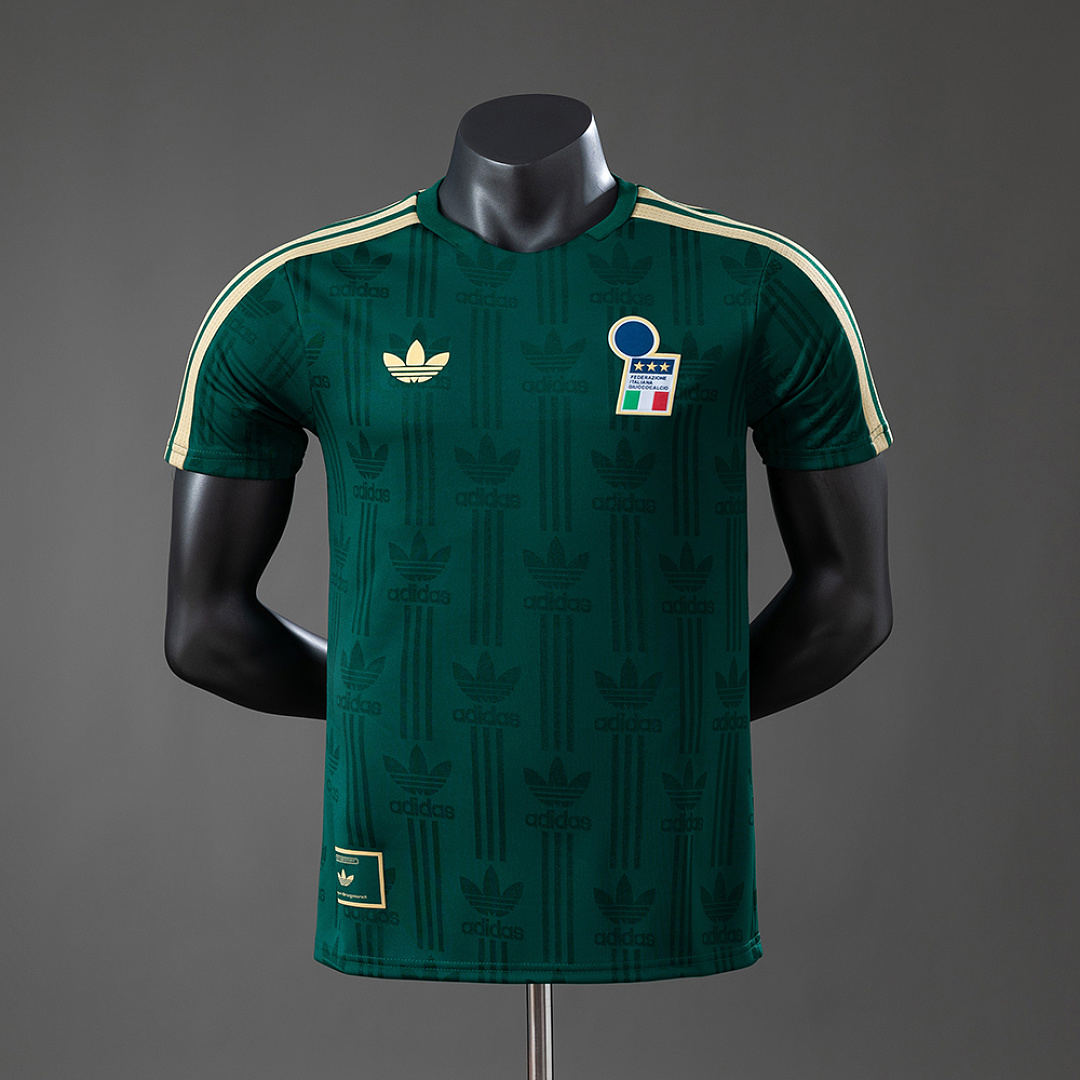 Italy 2026 OG Versão jogador Training Camisa - Green S-3XL, foto 1