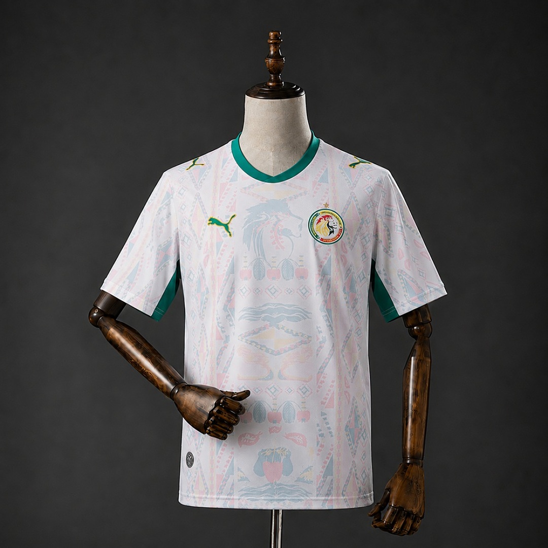 Senegal 2026 Titular Camisa (Two Stars) S-4XL, foto 1