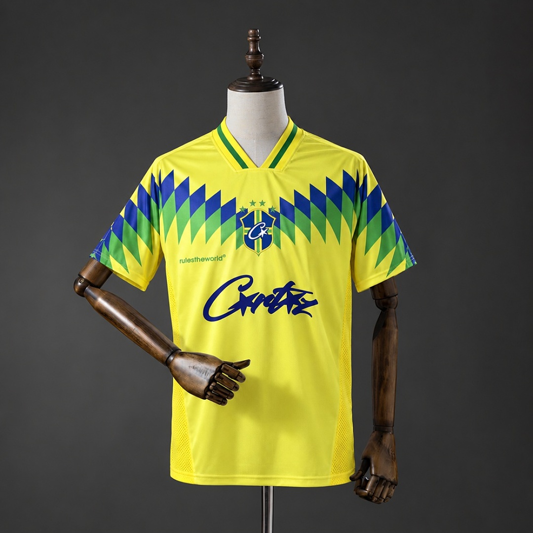 Brazil 1995 Titular Corteiz Retrô Camisa S-XXL, foto 1