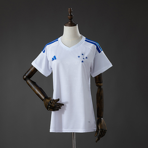 Cruzeiro 26/27 Visitante Feminina Camisa S-XXL
