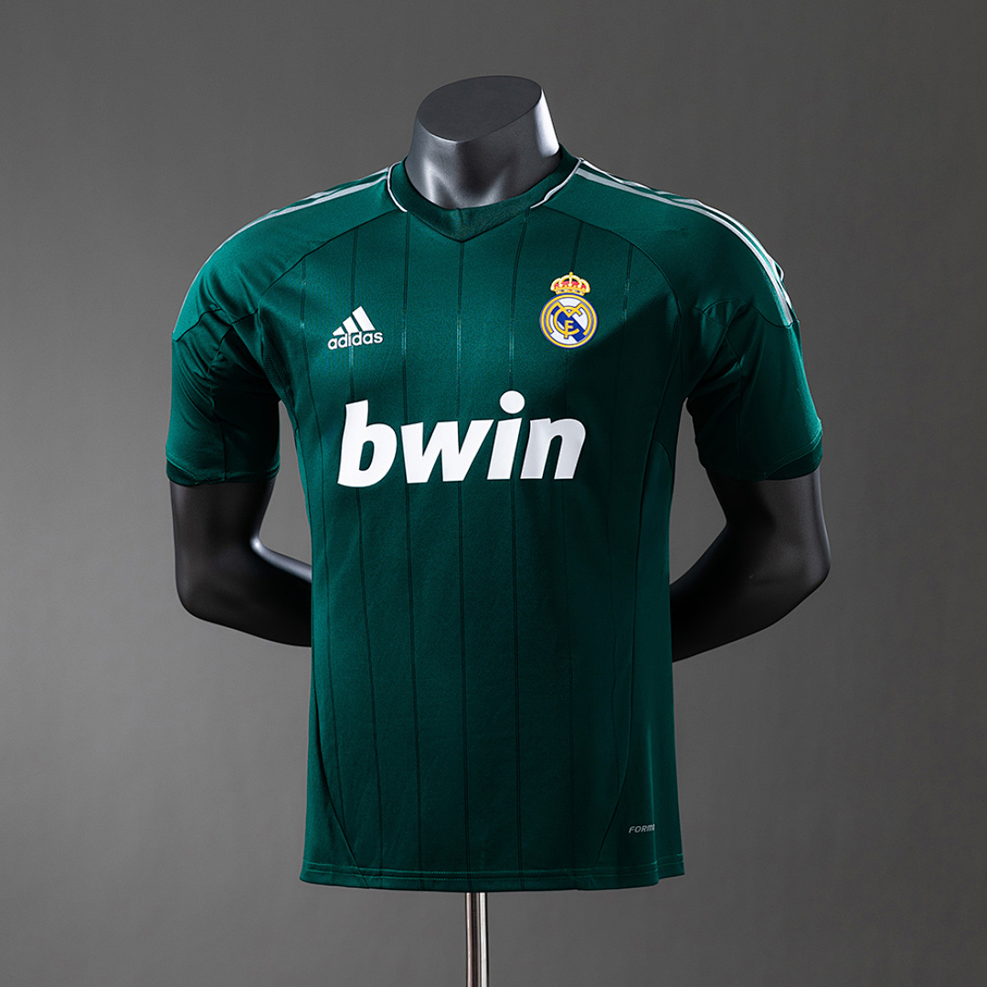Real Madrid 2012/13 Second Visitante Retrô Versão jogador Camisa S-3XL, foto 1
