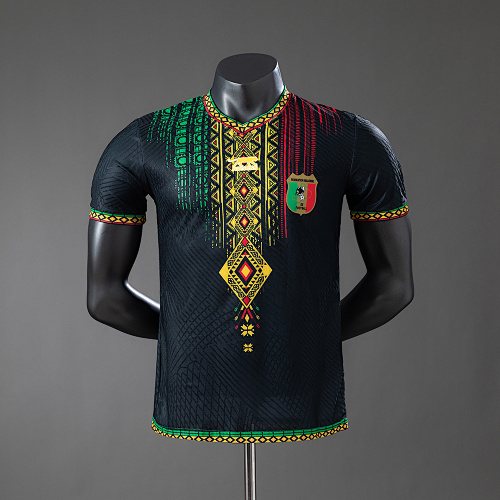 Mali 25/26 Black Versão jogador Camisa S-XXL