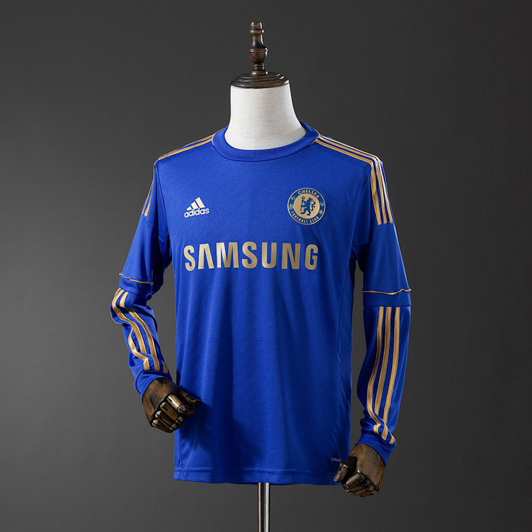Retrô Manga longa Chelsea 12/13 Titular S-XXL, foto 1