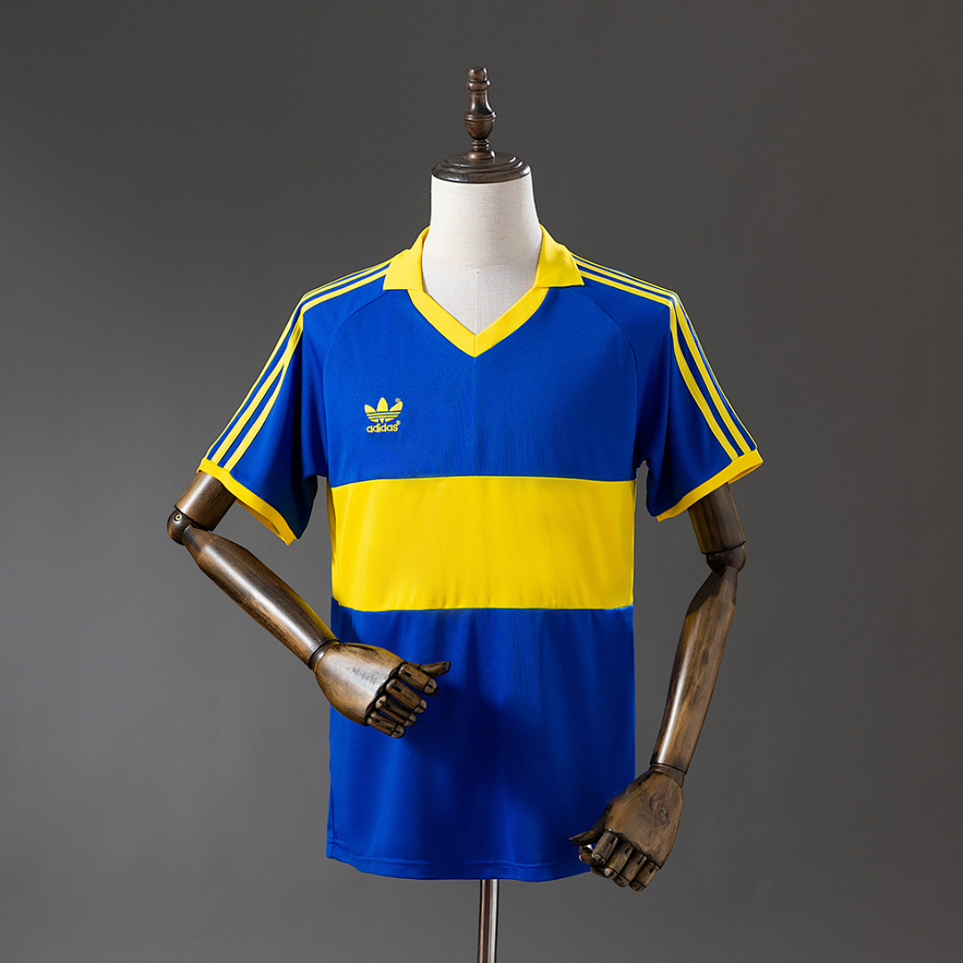 Boca Juniors 85/86 Titular Retrô Camisa S-XXL, foto 1