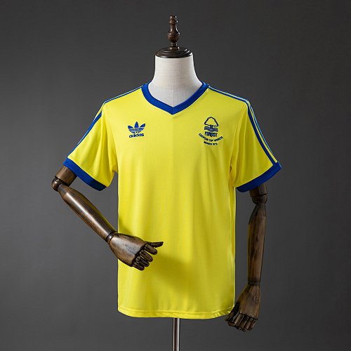 Nottingham Forest 77/80 Visitante Retrô Camisa S-XXL