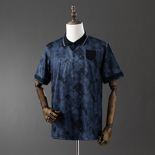 Retrô England 1990 black Visitante S-XXL
