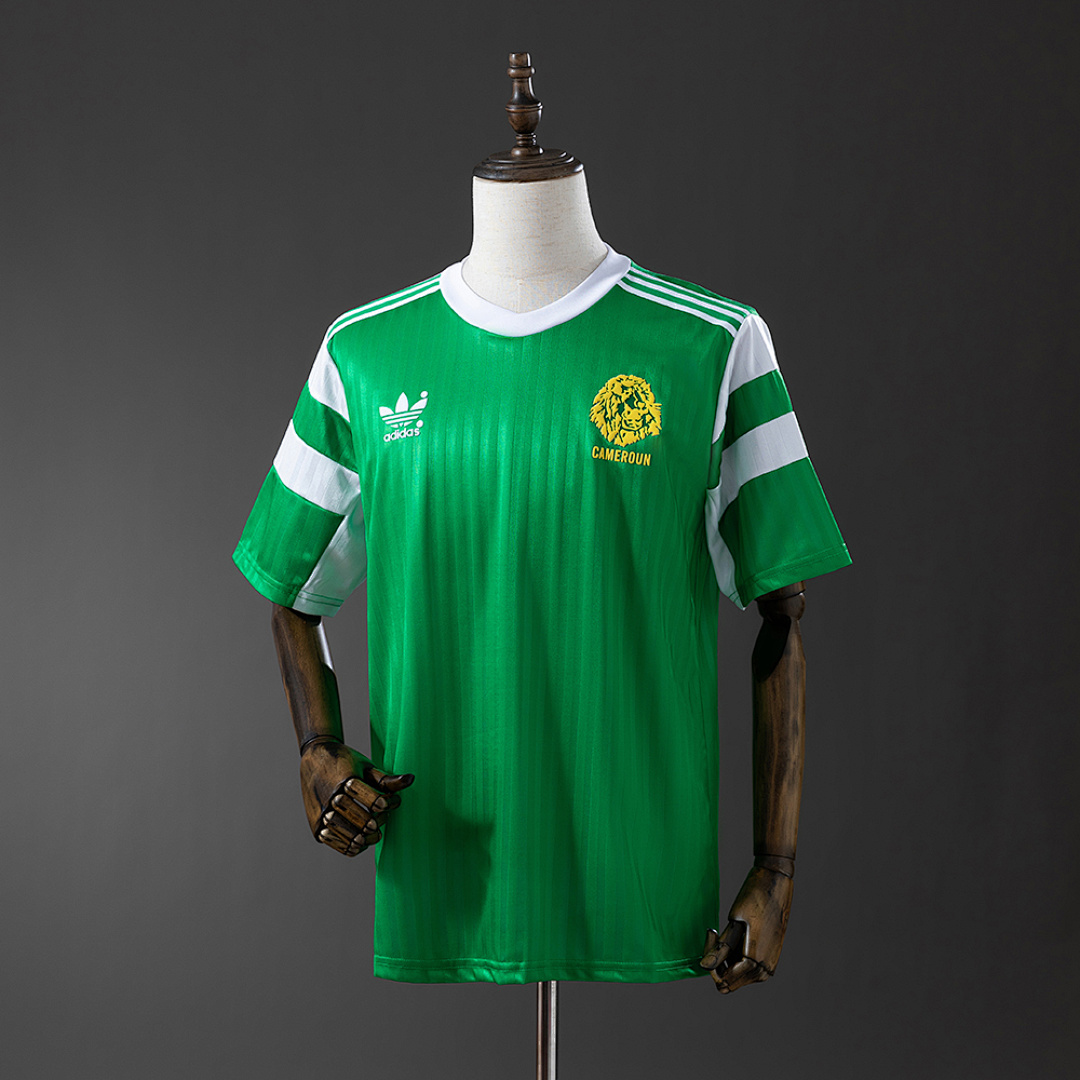 Cameroon 1990 Titular Retrô Camisa S-XXL, foto 1
