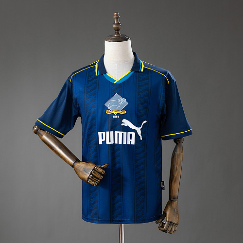 Derby County 95/96 Visitante Retrô Camisa S-4XL