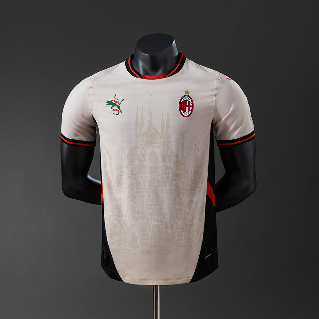 AC Milan 25/26 Cathedral Edição especial Versão jogador Camisa S-3XL, foto 1