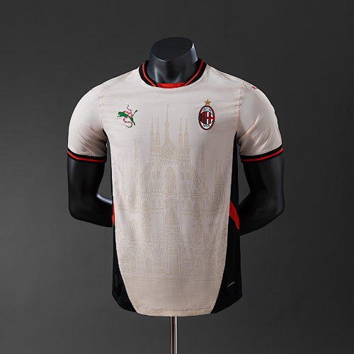 AC Milan 25/26 Cathedral Edição especial Versão jogador Camisa S-3XL