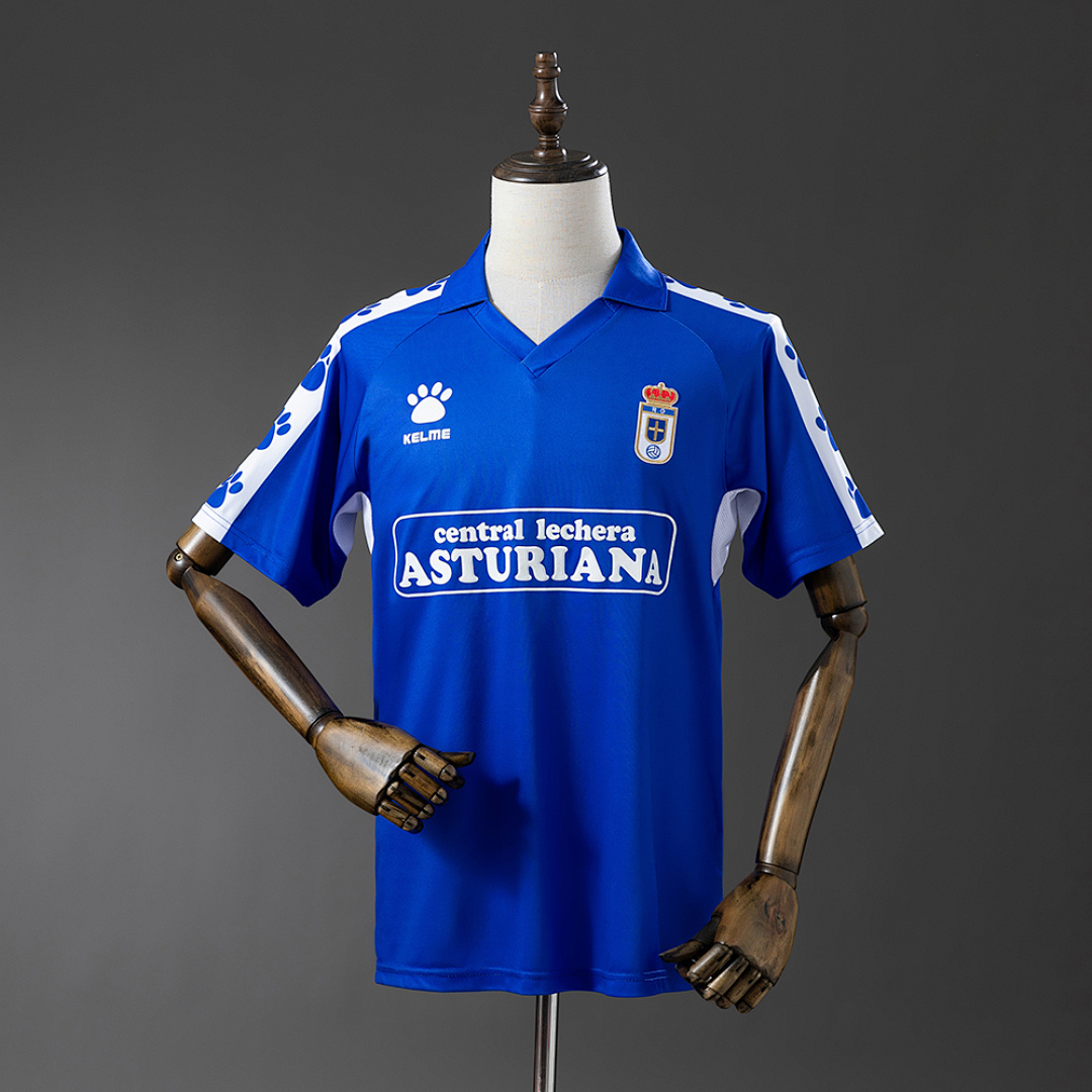 Retrô Real Oviedo 90/91 Titular S-XXL, foto 1