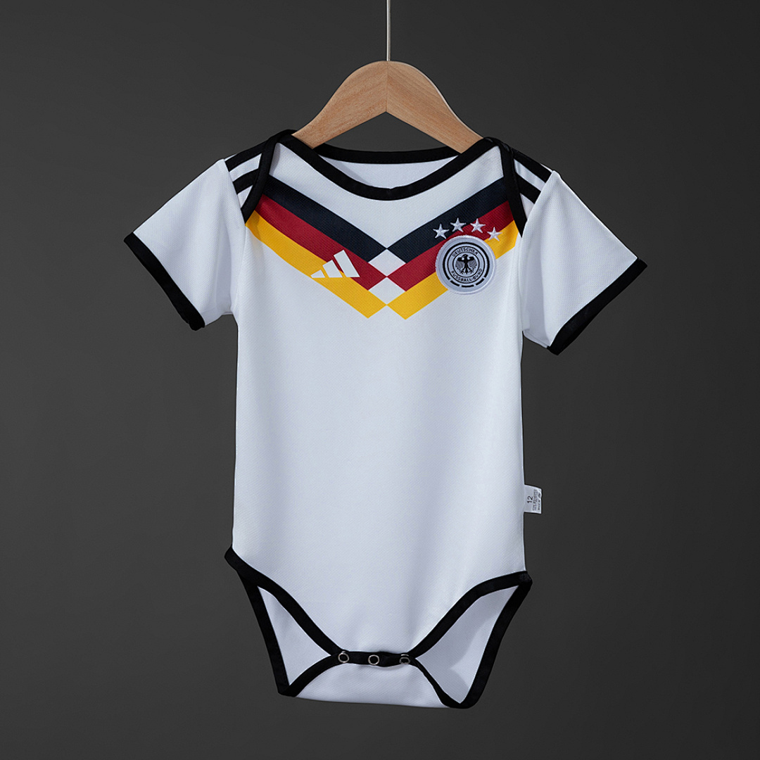Germany 26/27 Baby Titular Camisa Tamanho 9/12, foto 1