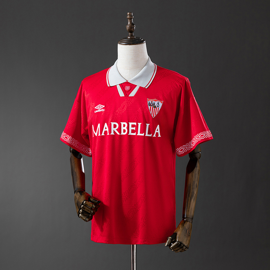 Retrô Sevilla 94/96 Visitante S-4XL, foto 1