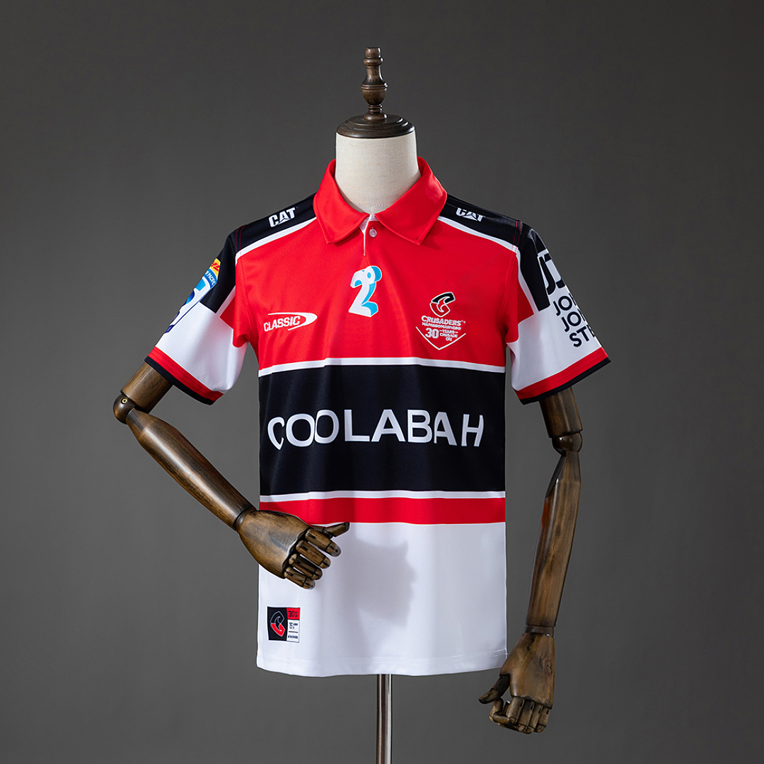 Crusaders Super 2026 Rugby Heritage Retrô Camisa S-7XL, foto 1