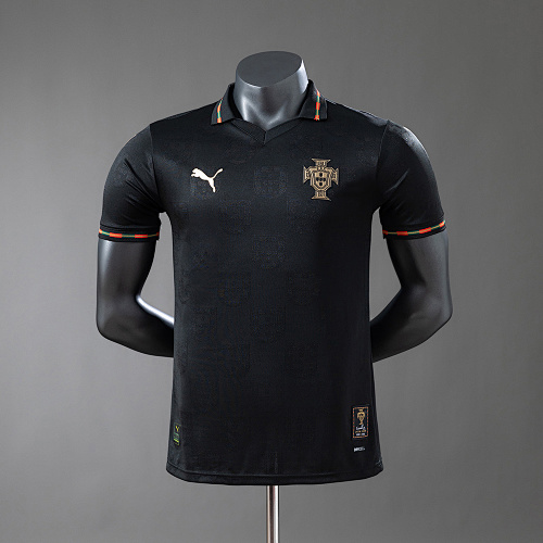 Portugal 2026 Edição especial - Black Panther Versão jogador Camisa S-4XL