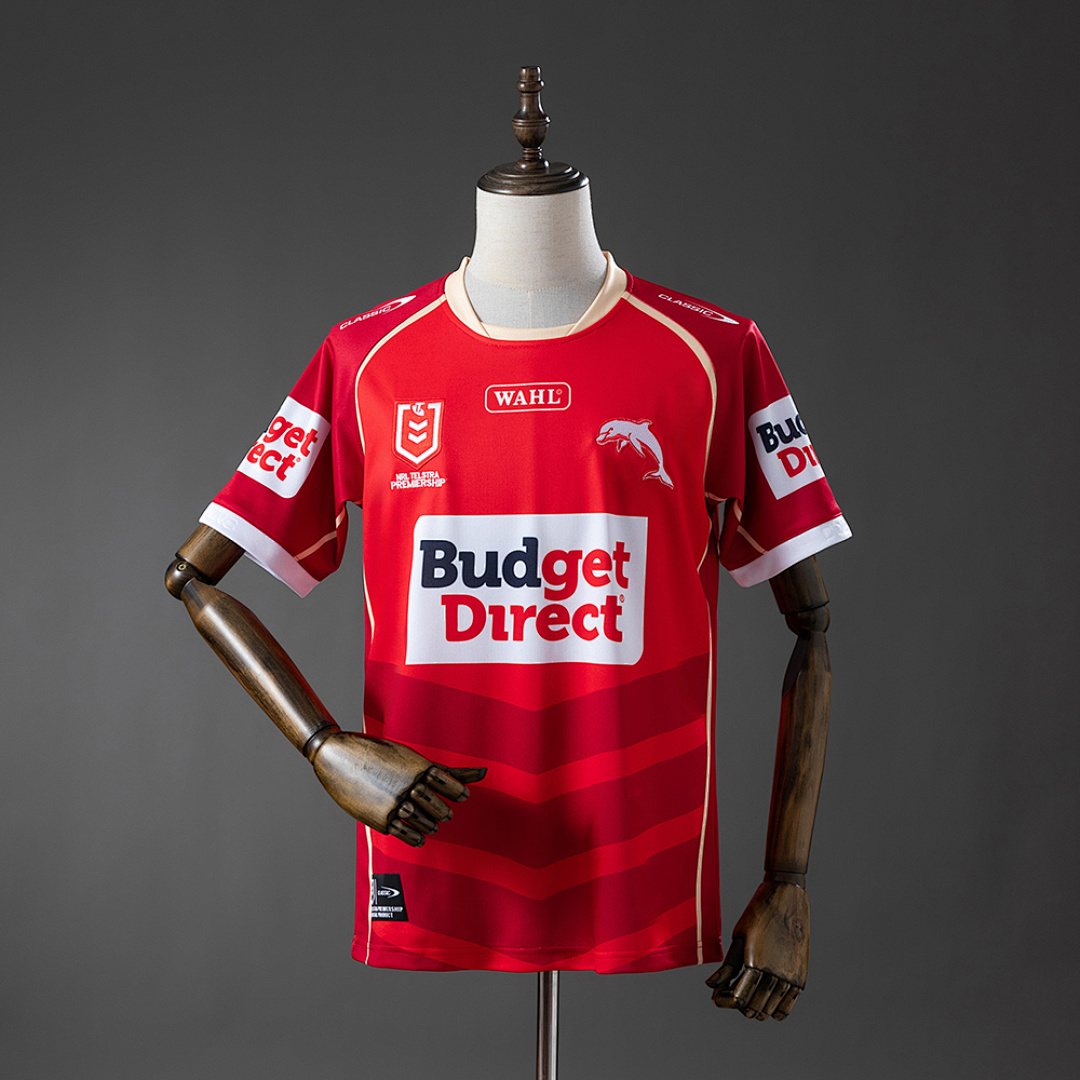 NRL Dolphins 2026 Titular Camisa S-7XL, foto 1