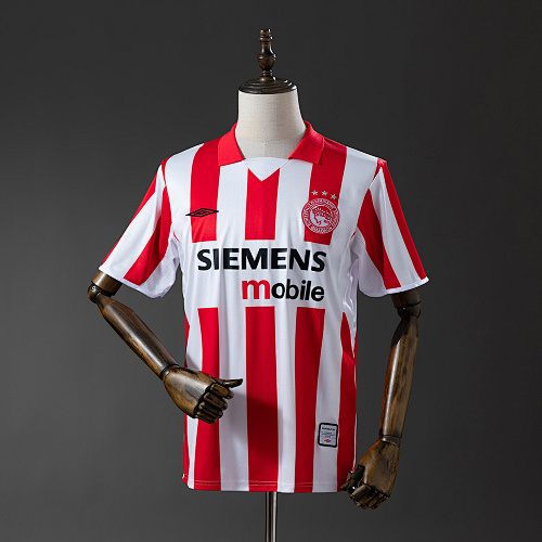 Olympiacos 04/05 Titular Retrô Camisa S-XXL